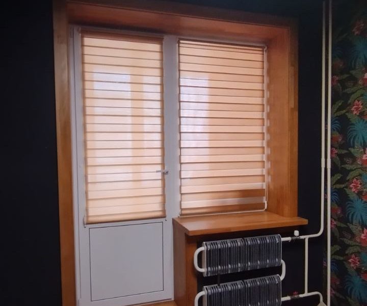 Отделка проемов деревом